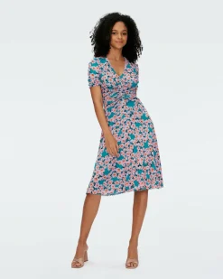 Sale Diane von Furstenberg Koren Reversible Mesh Dress