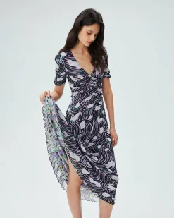 Online Diane von Furstenberg Koren Reversible Mesh Dress