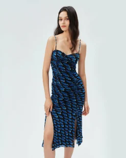 Outlet Diane von Furstenberg Lester Mesh Dress