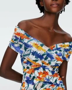 Sale Diane von Furstenberg Lovinia Mesh Dress
