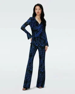 Online Diane von Furstenberg Mackenzie Mesh Top