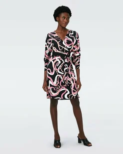 Outlet Diane von Furstenberg Mikah Faux Wrap Dress