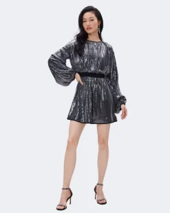 Online Diane von Furstenberg Moana Sequin Mesh Dress