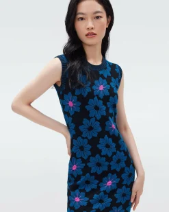 Online Diane von Furstenberg Mylo Knit Jacquard Dress