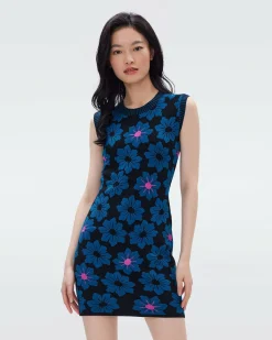 Online Diane von Furstenberg Mylo Knit Jacquard Dress