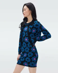 Online Diane von Furstenberg Mylo Knit Jacquard Dress