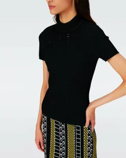 Clearance Diane von Furstenberg Omisa Knit Top