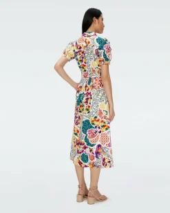 Online Diane von Furstenberg Paddy Cotton Dress