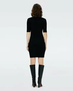 Sale Diane von Furstenberg Pam Knit Jacquard Dress