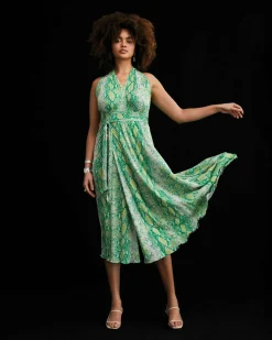 Fashion Diane von Furstenberg Pia Reversible Mesh Wrap Dress