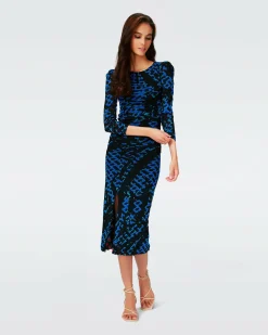 Discount Diane von Furstenberg Priyanka Reversible Mesh Dress