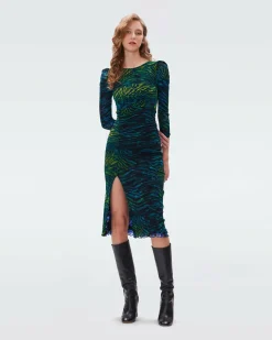 Outlet Diane von Furstenberg Priyanka Reversible Mesh Dress