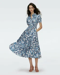 Outlet Diane von Furstenberg Queena Cotton Dress