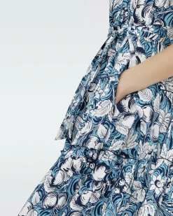 Outlet Diane von Furstenberg Queena Cotton Dress
