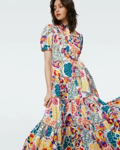 Hot Diane von Furstenberg Queena Cotton Dress