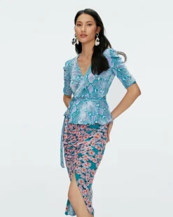 Fashion Diane von Furstenberg Siera Reversible Mesh Top