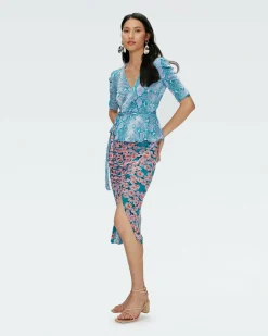 Clearance Diane von Furstenberg Willow Reversible Skirt