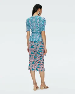 Clearance Diane von Furstenberg Willow Reversible Skirt