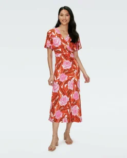 Fashion Diane von Furstenberg Zetna Faux Wrap Dress