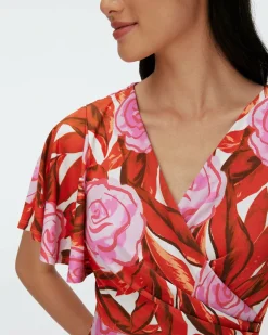 Fashion Diane von Furstenberg Zetna Faux Wrap Dress